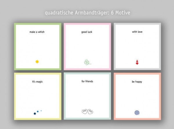 Armbandkarten | Displays | Armbandträger | Schmuckpräsentation | Karton weiß | 250g