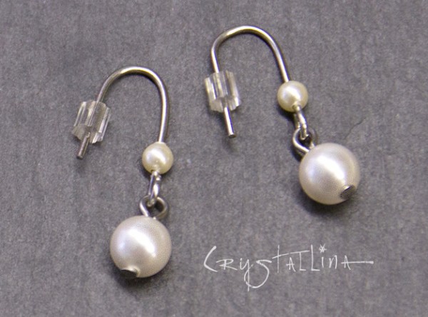 Ohrringe | Ohrhänger | mit Swarovski Elements® Perlen | für Mädchen und junge Damen